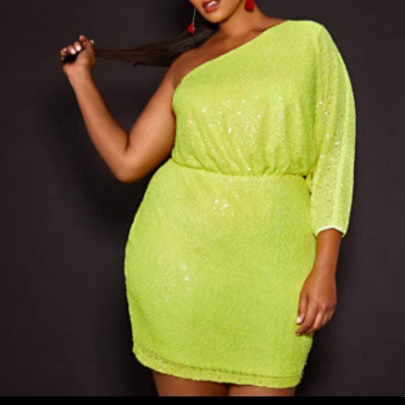 New York and Company Neon Dress - Picture 11 of 12